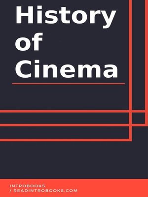 cover image of History of Cinema